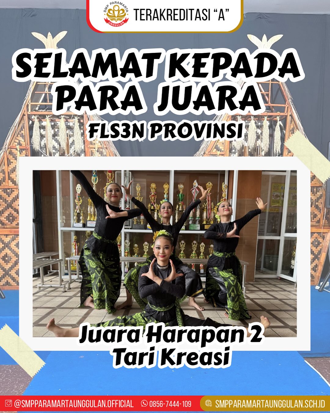 Juara Harapan 2 Tari Kreasi 