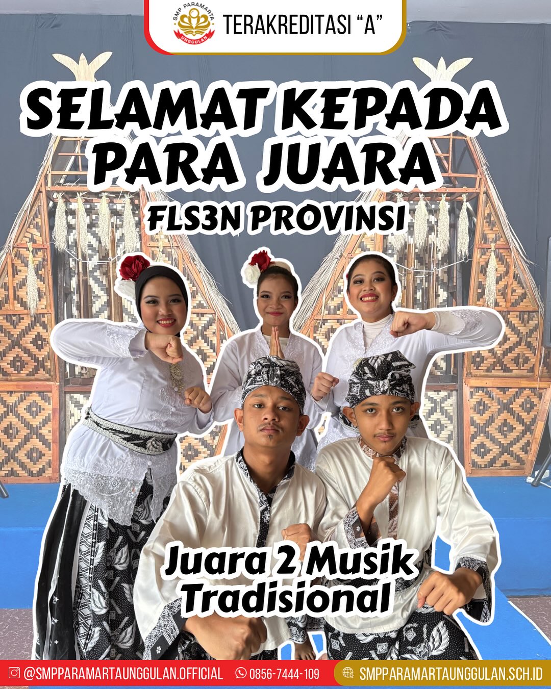 Musik Tradisional Juara 2 Musik Tradisional tingkat Provinsi Banten